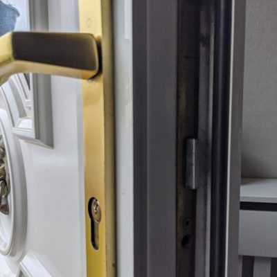 Broken upvc door lock in Gorebridge Mila locking system