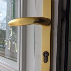 New upvc door handles in gorebridge