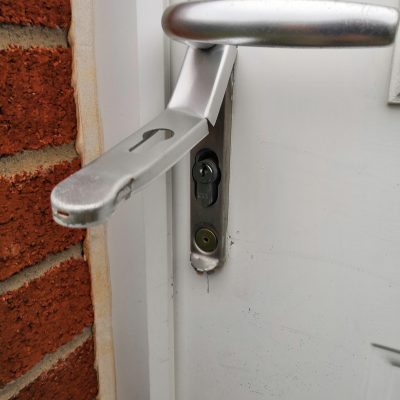 Attempted lock snapping in Bonnyrigg Midlothian