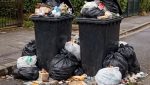Overflowing General Waste Bins in Midlothian